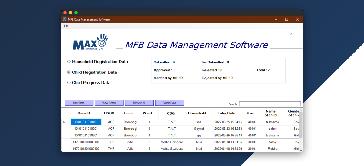Digital Evidence Centre screenshot