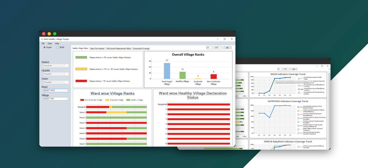 Healthy Village Tracker screenshot